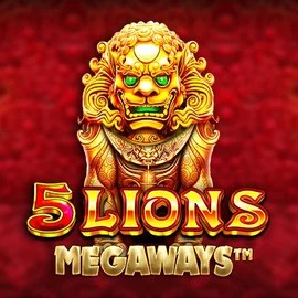 5 Lions Megaways by Pragmatic Play, showcased at coolzino-casino.net – game logo