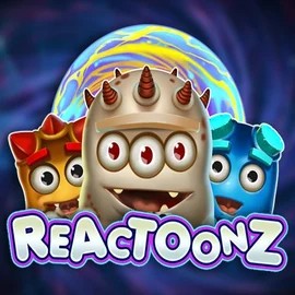 Reactoonz by Play’n GO, showcased at coolzino-casino.net – game logo