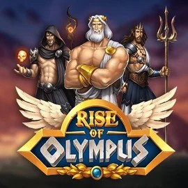 Rise of Olympus slot logo by Play’n GO at Coolzino Casino